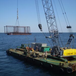 本牧海釣り施設改良工事