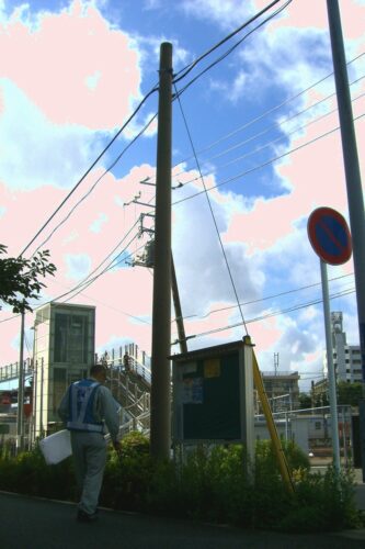 会社および西横浜駅周辺清掃活動（2017年7月）