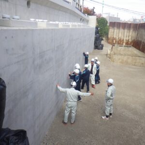 地元中学生によるまちの体験学習（職場体験学習）を受け入れました。