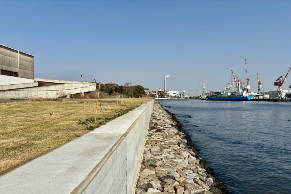 北部第二水再生センター護岸整備工事（その２）